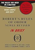 Evans, William J.: Robert's Rules of Order Newly Revised in Brief Evans, William J.: Robert's Rules of Order Newly Revised in Brief