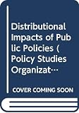 Danziger, Sheldon: Distributional Impacts of Public Policies