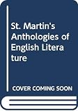 Jeffares, A. Norman: St. Martin's Anthologies of English Literature Jeffares, A. Norman: St. Martin's Anthologies of English Literature