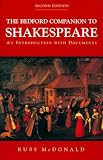 McDonald, Russ: The Bedford Companion to Shakespeare