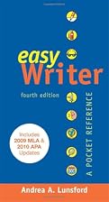 EasyWriter with 2009 MLA and 2010 APA&hellip;