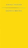 Nicolson, Harold G.: Sainte-Beuve