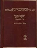 Fox, Eleanor M.: Cases and Materials on European Community Law Fox, Eleanor M.: Cases and Materials on European Community Law