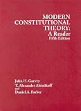 Aleinkoff, Alexander T.: Modern Constitutional Theory: A Reader