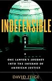 Feige, David: Indefensible: One Lawyer's Journey into the Inferno of American Justice