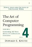 Knuth, Donald E.: The Art of Computer Programming, Fascicle 4: Generating All Trees -- History of Combinatorial Generation Knuth, Donald E.: The Art of Computer Programming, Fascicle 4: Generating All Trees -- History of Combinatorial Generation