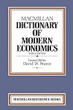 Pearce, David W.: Macmillan Dictionary of Modern Economics Pearce, David W.: Macmillan Dictionary of Modern Economics