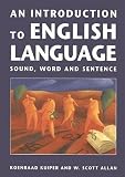 Kuiper: Introduction to the English Language Kuiper: Introduction to the English Language