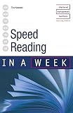 Konstant, Tina: Speed Reading in a Week