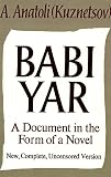 Anatolii, A.: Babi Yar Anatolii, A.: Babi Yar