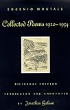Montale, Eugenio: Collected Poems 1920-1954