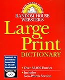 Random House Staff: Random House Webster's Large Print Dictionary
