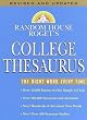 Random House Roget's College Thesaurus: Revised Edition