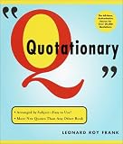 Frank, Leonard Roy: Random House Webster's Quotationary Frank, Leonard Roy: Random House Webster's Quotationary