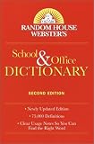 Random House Staff: Random House Webster's School and Office Dictionary