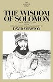 Winston, David: The Wisdom of Solomon: A New Translation With Introduction and Commentary