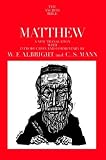 Albright, William Foxwell: Matthew