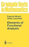 Hirsch, F.: Elements of Functional Analysis Hirsch, F.: Elements of Functional Analysis