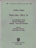 Chopin, Frederic: Preludes Opus 28