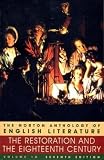 Greenblatt, Stephen: The Restoration and the Eighteenth Century Greenblatt, Stephen: The Restoration and the Eighteenth Century
