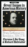 Hofstadter, Richard: Great Issues in American History 1584-1775