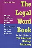 Gordon, Frank S.: The Legal Word Book: A Comprehensive Guide for the Legal Profession Gordon, Frank S.: The Legal Word Book: A Comprehensive Guide for the Legal Profession