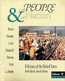 Chudacoff, Howard P.: A People and a Nation: A History of the United States, Brief, Volume B  Atlas of Amrican History