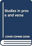 Studies in Prose and Verse (0404078273) by Symons, Arthur Symons, Arthur: Studies in Prose and Verse