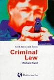 Card, Richard: Criminal Law Card, Richard: Criminal Law