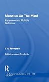 Richards, I.A.: Mencius on the Mind Richards, I.A.: Mencius on the Mind