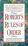 Robert, Henry M.: Robert's Rules of Order
