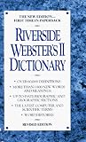 [???]: Riverside Webster's II Dictionary