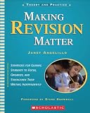 Angelillo, Janet: Making Revision Matter Angelillo, Janet: Making Revision Matter