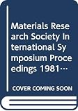 Celler, George K.: Laser and Electron-Beam Interactions with Solids: Proceedings of the Materials Research Society Annual Meeting, November 1981, Boston Park Plaza Hotel, Boston, Massachusetts, U.S.A. Celler, George K.: Laser and Electron-Beam Interactions with Solids: Proceedings of the Materials Research Society Annual Meeting, November 1981, Boston Park Plaza Hotel, Boston, Massachusetts, U.S.A.