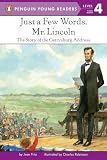 Just a Few Words, Mr Lincoln (0448401703) by Fritz, Jean Fritz, Jean: Just a Few Words, Mr Lincoln