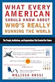 Rossi, Melissa: What Every American Should Know About Who's Really Running the World: The People, Corporations, and Organizations That Control Our Future Rossi, Melissa: What Every American Should Know About Who's Really Running the World: The People, Corporations, and Organizations That Control Our Future