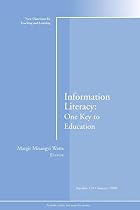 Information Literacy: One Key to Education:&hellip;