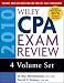 Wiley CPA Exam Review 2010, 4-volume Set