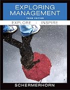Exploring Management by John R. Schermerhorn&hellip;