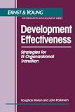Young: Development Effectiveness: Strategies for Is Organizational Transition