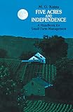 Kains, M. G.: Five Acres and Independence: A Handbook for Small Farm Management