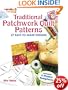 Traditional Patchwork Quilt Patterns with Plastic Templates: Instructions for 27 Easy-to-Make Designs (Dover Needlework)