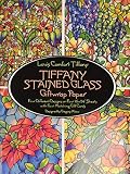 Tiffany, Louis Comfort: Tiffany Stained Glass Giftwrap Paper: Four Different Designs on Four 18X24 Sheets With Four Matching Gift Cards Tiffany, Louis Comfort: Tiffany Stained Glass Giftwrap Paper: Four Different Designs on Four 18X24 Sheets With Four Matching Gift Cards