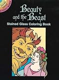 Noble, Marty: Beauty and the Beast Stained Glass Coloring Book