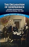 Grafton, John: The Declaration of Independence and Other Great Documents of American History, 1775+1864 Grafton, John: The Declaration of Independence and Other Great Documents of American History, 1775+1864