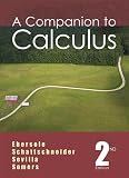 Ebersole, Dennis C.: A Companion To Calculus Ebersole, Dennis C.: A Companion To Calculus