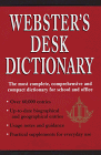 Webster Staff: Webster's Desk Dictionary Webster Staff: Webster's Desk Dictionary