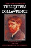 Lawrence, D. H.: The Letters of D. H. Lawrence Lawrence, D. H.: The Letters of D. H. Lawrence