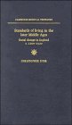 Dyer, Christopher: Standards of Living in the Later Middle Ages: Social Change in England, C. 1200-1500 Dyer, Christopher: Standards of Living in the Later Middle Ages: Social Change in England, C. 1200-1500