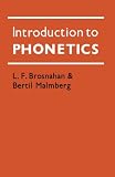 Introduction to Phonetics (0521290422) by Malmberg, Bertil Malmberg, Bertil: Introduction to Phonetics